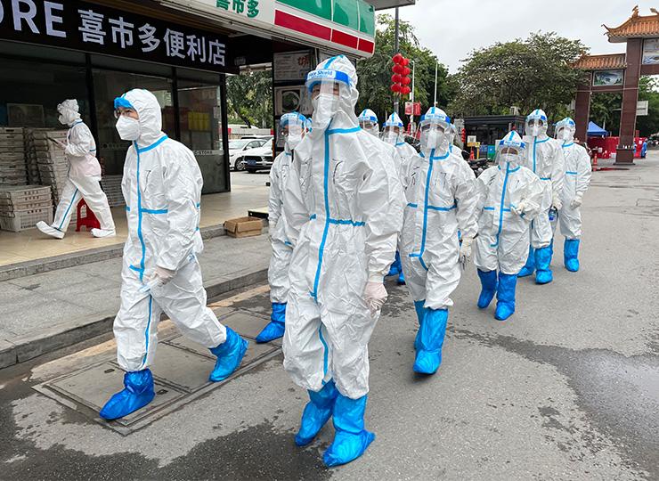 集团党员助力广州疫情封控区，筑牢抗疫“长城”